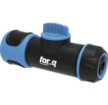 For_q Logo Wasserhahnanschlussstück für Gartenschläuche