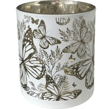 Windlicht mit Schmetterlingsmuster