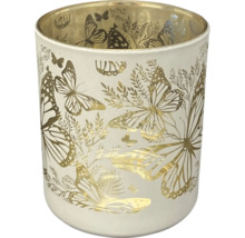 Dekoglas mit Schmetterlingsmotiv