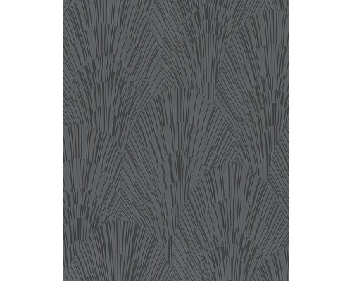 Tapete mit abstraktem Muster aus stilisierten Blättern