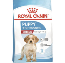 Aliment sec pour chiots Royal Canin Puppy Medium pour chiots de deux à douze mois
