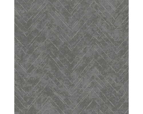 Papier peint intissé 84880 Memento Structure gris Papier peint à motif de chevrons
