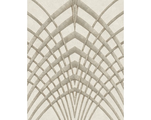 Papier peint intissé Modernista 32255 beige Papier peint avec motif graphique