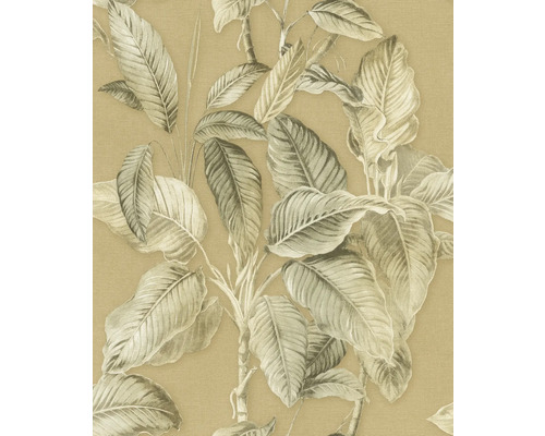 Papier peint avec motif de plantes