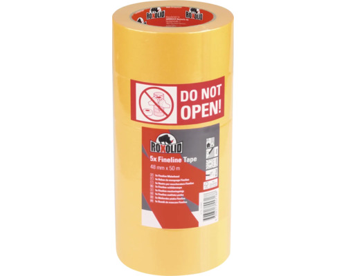 ROXOLID Profipack Fineline Tape 48 mm x 50 m 5 Stück Roxolid Fineline Tape 48 mm x 50 m