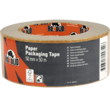 Ruban d'emballage papier Roxolid, 50 mm x 50 m