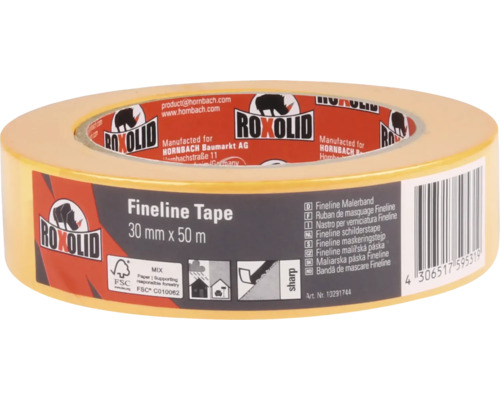 Roxolid Fineline Klebeband, 30 mm x 50 m