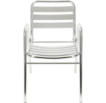 Chaise de jardin en aluminium