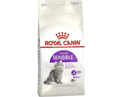 Aliment pour chat Royal Canin Sensible 33 pour chats adultes ayant une digestion sensible