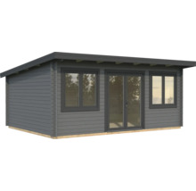 Abri de jardin avec fenêtres et double porte