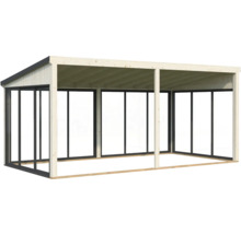 Pavillon en bois avec toit