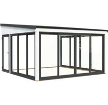 Pavillon de jardin indépendant avec portes coulissantes