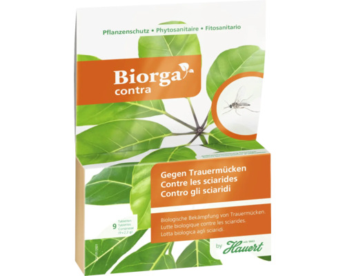 Biorga Contra Pflanzenschutzmittel gegen Trauermücken, 9 Tabletten