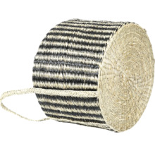Panier décoratif en jacinthe d'eau avec poignée