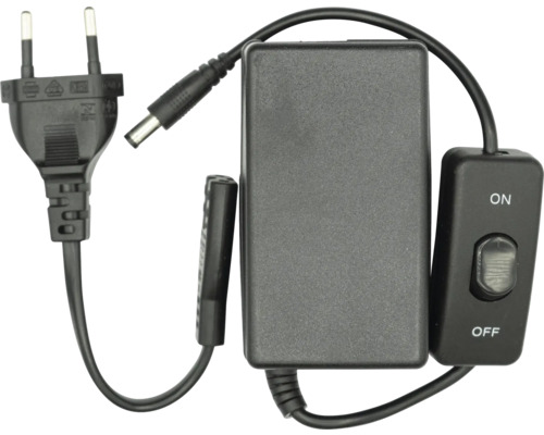 Alimentation électrique avec prise euro et interrupteur