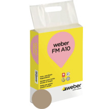 Emballage de mortier pour joints Weber FM A10