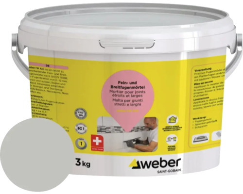 Mortier fin et large pour joints en seau, 3 kilogrammes