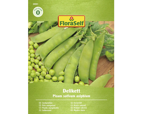 FloraSelf Zuckererbse Delikett Samenpackung