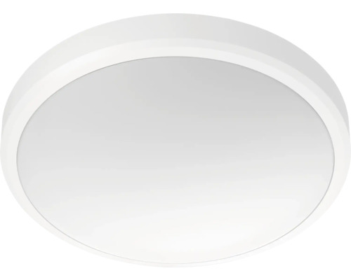 Weiße runde Deckenleuchte