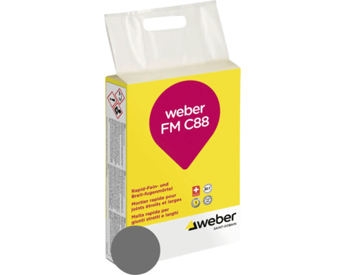 Weber FM C88 Schnell-Fugenmörtel Gebinde