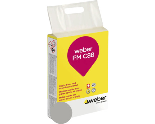 Weber FM C88 Schnell-Fein- und Breitfugenmörtel Verpackung