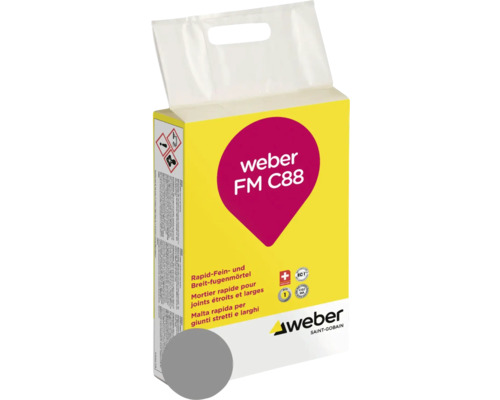 Weber FM C88 Schnell- und Breitfugenmörtel Verpackung