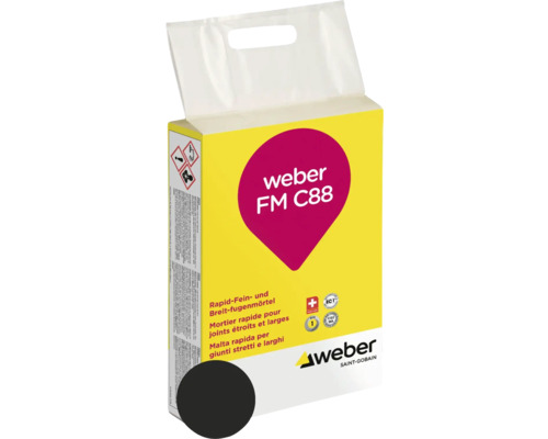 Weber FM C88 Schnell-Fein- und Breitfugenmörtel im Karton