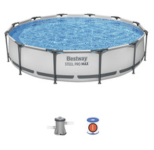 Piscine Bestway Steel Pro Max avec pompe de filtration et cartouche filtrante