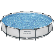 Piscine tubulaire Bestway Steel Pro Max avec eau