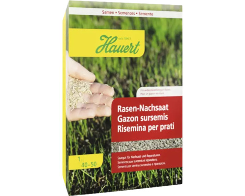 Hauert Semences de regarnissage pour gazon, emballage pour la rénovation de gazon