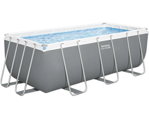 Bestway Framepool-Set Steel Pro MAX™ 412x201x122 cm Bestway Steel Pro Max Frame Pool mit Wasser