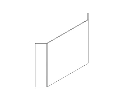 Panneau de construction pour aménagement intérieur