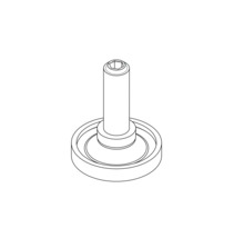 Dessin d'une rallonge de valve