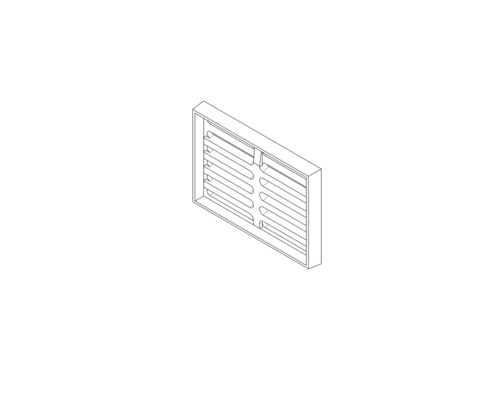 Grille de ventilation pour la ventilation