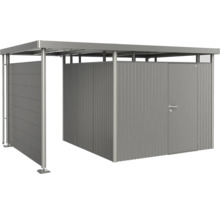 Fahrradgarage mit Geräteschuppen aus Metall