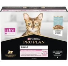 Purina Pro Plan Adult, aliment pour chat, digestion sensible, au poisson de l'océan
