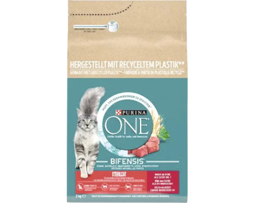 Purina One Sterilcat Trockenfutter im 3 Kilogramm Sack