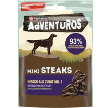 Purina Adventuros Mini Steaks Hirsch Hundesnack Packung