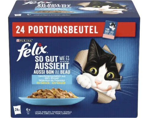 Felix So Gut wie es aussieht nourriture pour chat, 24 portions