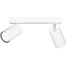 Plafonnier avec deux spots