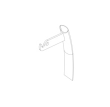 Pied de support pour clôture de chantier