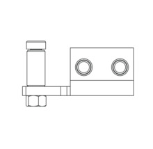 Dessin d'un raccord d'angle pour un établi