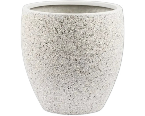 Pot de fleurs en grès