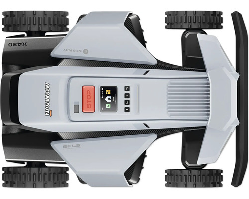 Robot tondeuse Navimow X420 vue de dessus