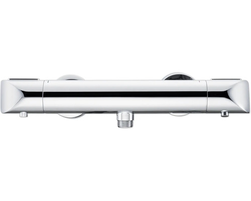 Thermostatbatterie aus Metall, Aufputzmontage
