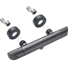 Avital Thermostatbatterie mit Anschlüssen und Rosetten