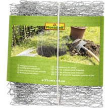 Panier de protection contre les campagnols en treillis métallique, 35 x 40 centimètres