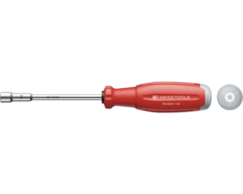 PB Swiss Tools Steckschlüsseleinsatz mit Griff Größe 7