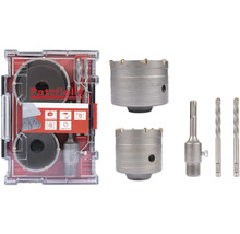 Boîte d'appareils Pattfield avec forets en kit