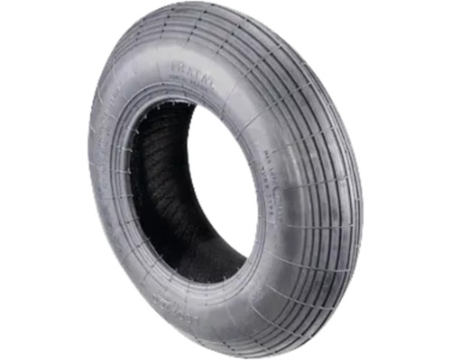 Pneu de brouette gris